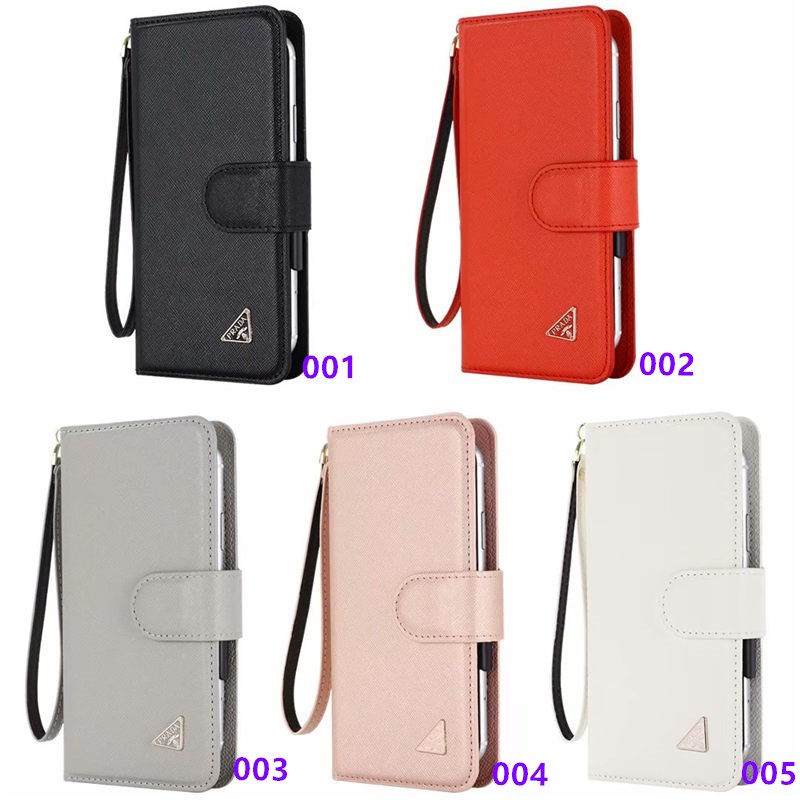 プラダ 全機種対応 スマホケース 手帳型 Prada galaxyケース ブランド  