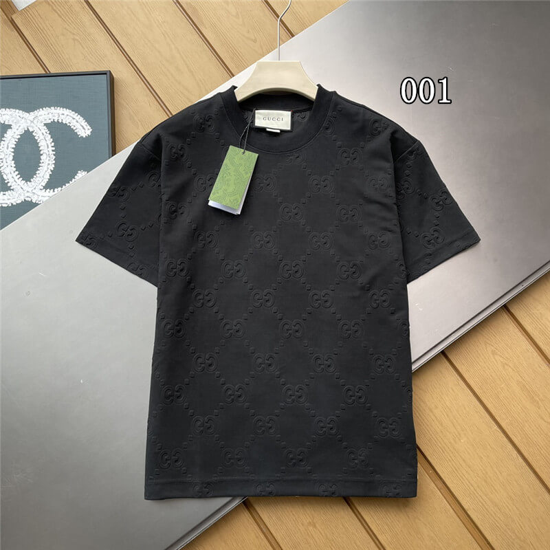 gucci t シャツ クルーネック 半袖 シャツ シンプル グッチ ティー 