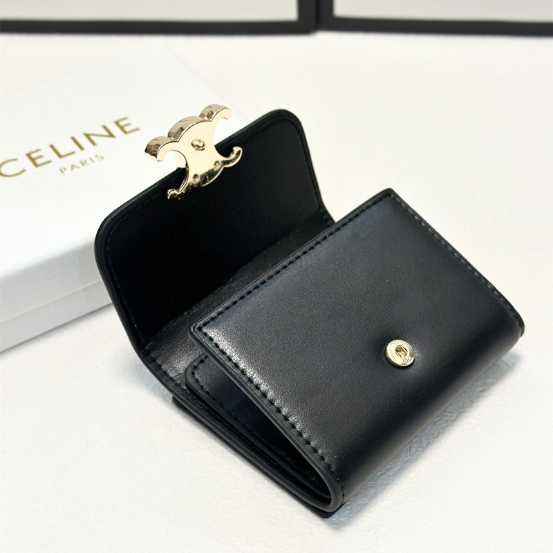 セリーヌ ミニ 財布 カード ケース ブランド celine 三 つ折り 財布 