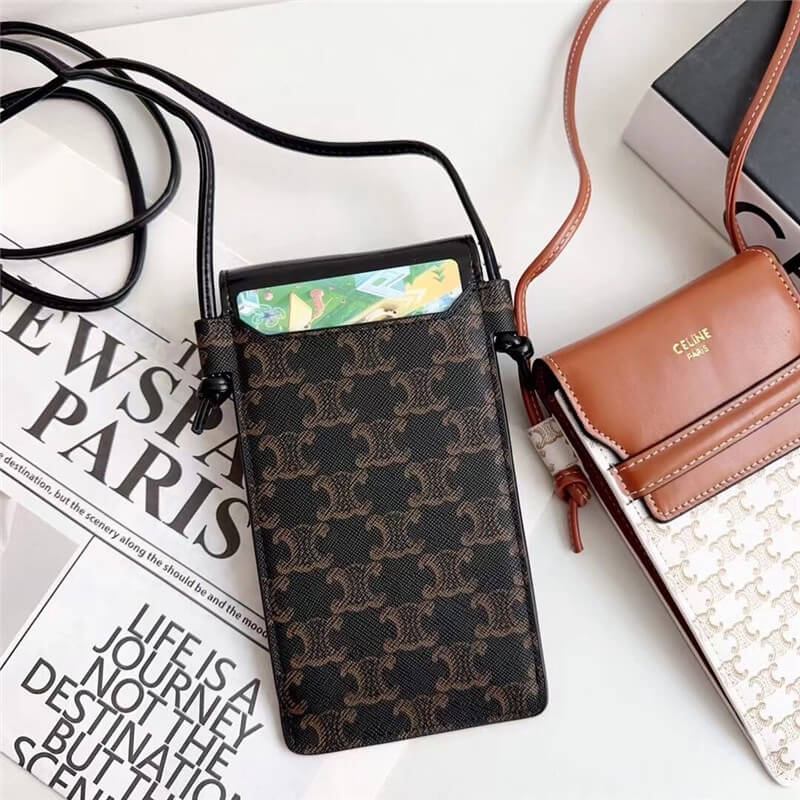公式サイトの通販 CELINE スマホショルダー
