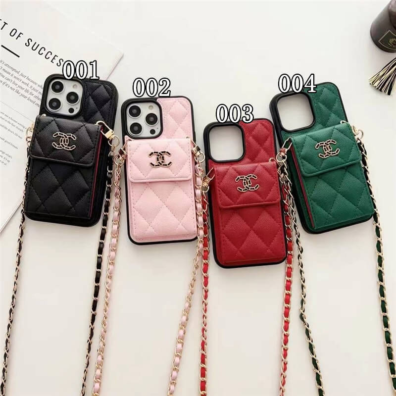 chanel iphone16pro ケース ショルダー iphon16/16plus スマホ 