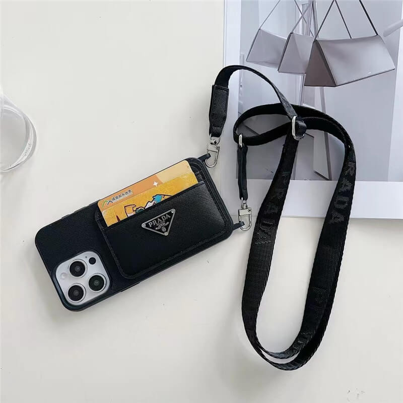 注目ショップ・ブランドのギフト prada ケース プラダ iphone スマホ iphone16/16pro ショルダー バッグ