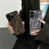 フェンディ スマホケース iphone16 フレームレスケース fendi iphone16pro/15pro ケース おしゃれ メンズ iphone14/13 ケース ふちなし 薄い
