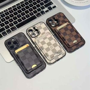 Alternative view of iphone17promax ケース ハイブランド iphone17air/17pro ケース ルイヴィトン グッチ iphone16pro/16promax ケース magsafe カード ケース付き iphone15pro/14 ケース お揃い ブランド