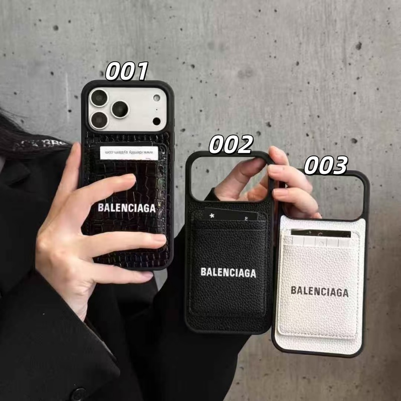 美品 バレンシアガ iPhoneケース 13 Pro 黒 ブラック ユニセックス 