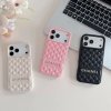シャネル iphone17pro/17promax ケース chanelパロディ iphone キルティング ケース 人気 iphone16/16pro ケース 女子 iphone15/14 スマホケース シンプル かわいい
