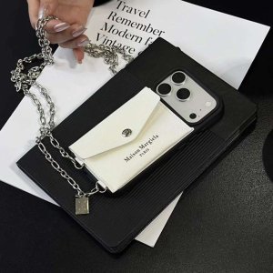 Alternative view of iphone17pro ケース マルジェラ iphone17/17promaxケース チェーン付き iphone16/16pro ケース カード 入れ 付き スマホショルダーケース Maison Margiela iphone15pro/14 ケース ブランド 流行り