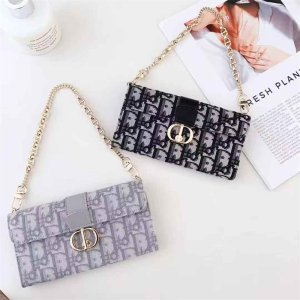 dior iphone17/17proケース 手帳型 iphone17promax/16pro ケース チェーン ストラップ iphone16//15/14 ケース オブリーク iphone15pro/14pro ケース 手帳型 ブランド スマホケース 女性 ブランド